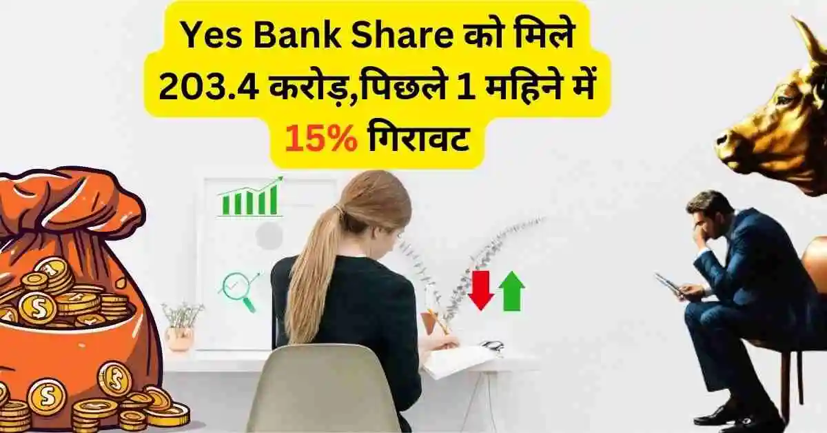 Yes Bank Share received Rs 203.4 crore